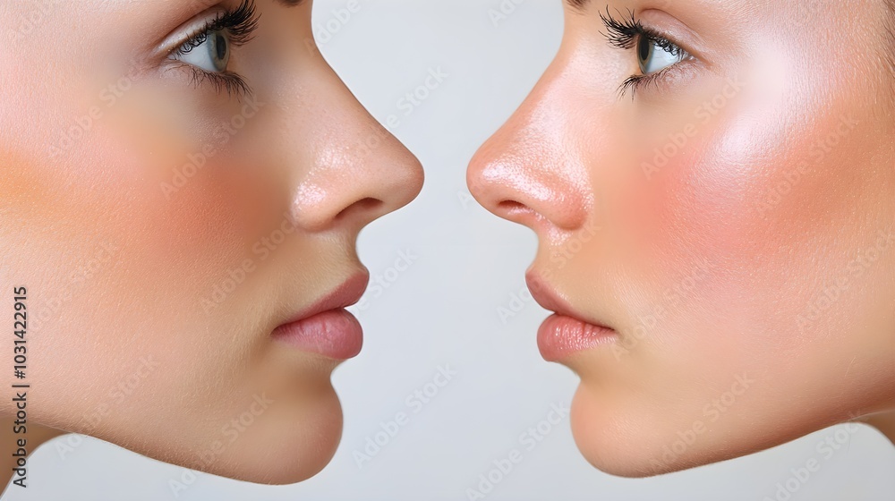 Write an article comparing non-surgical nose jobs to traditional rhinoplasty, with before-and-after photos illustrating the differences in results Write an article comparing non-surgical nose jobs to traditional rhinoplasty, with before-and-after photos illustrating the differences in results