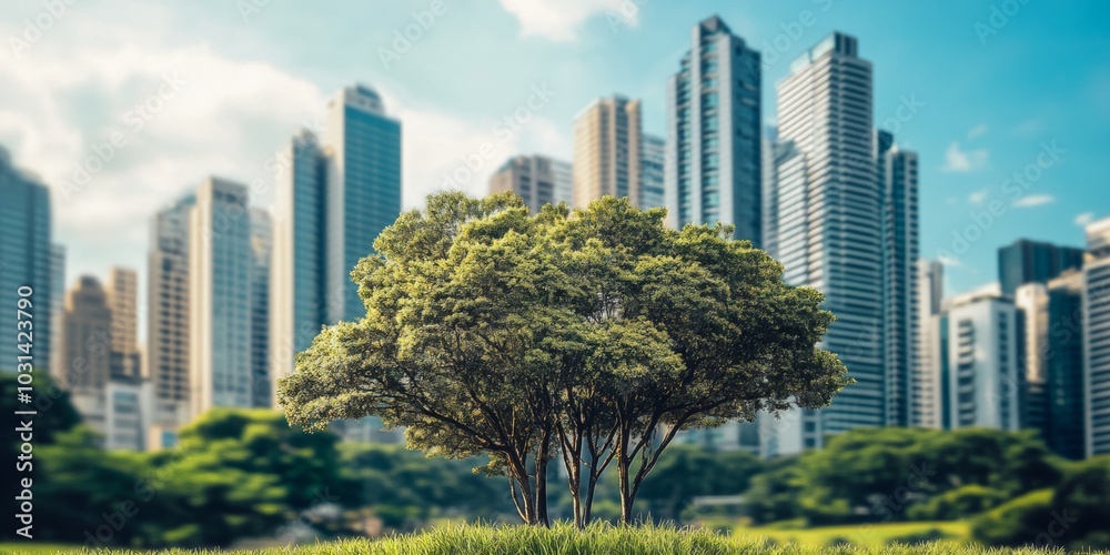 Fototapeta premium Encourage readers to engage in local urban planning initiatives and promote sustainable practices.
