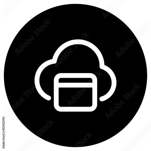 Editable cloud computing vector icon. Part of a big icon set family. Perfect for web and app interfaces, presentations, infographics, etc