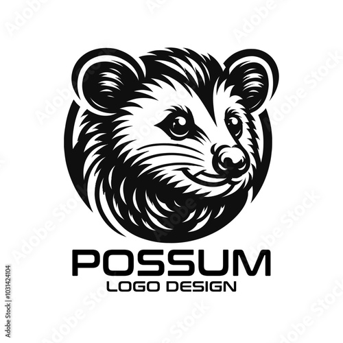 Possum Vector Logo Design photo