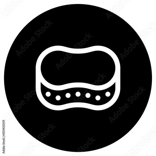 Editable cleaning sponge, scrubber vector icon. Part of a big icon set family. Perfect for web and app interfaces, presentations, infographics, etc