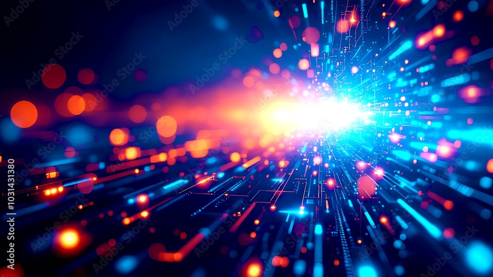 3d Modern Technology Abstract Background 3d Modern Technology Abstract Background