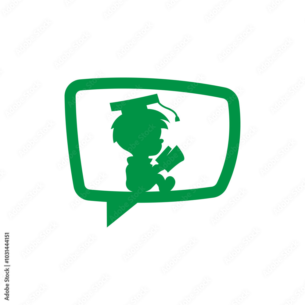 Online education logo icon design Online education logo icon design