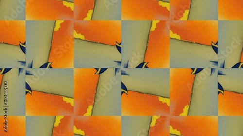 Kaleidescope motion pattern background