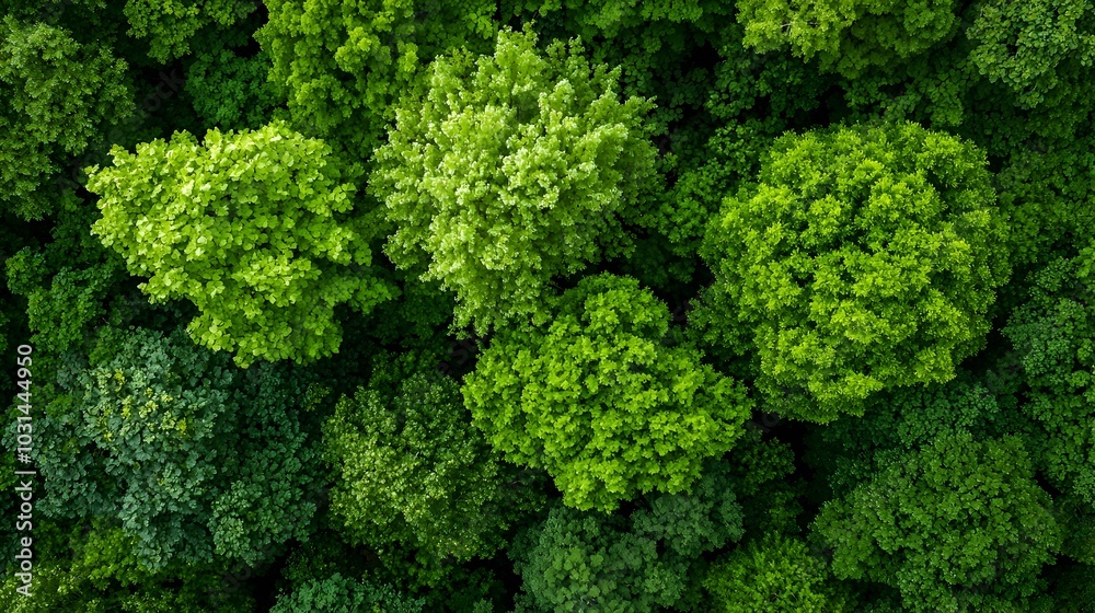 Aerial Perspective of a Dense Thriving Forest Canopy Showcasing the Vibrant Shades of Green from Various Tree Species and Flourishing Natural Vegetation Aerial Perspective of a Dense Thriving Forest Canopy Showcasing the Vibrant Shades of Green from Various Tree Species and Flourishing Natural Vegetation