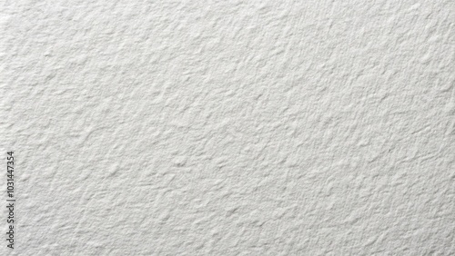 Aerial view of white textured paper surface, textured white paper background