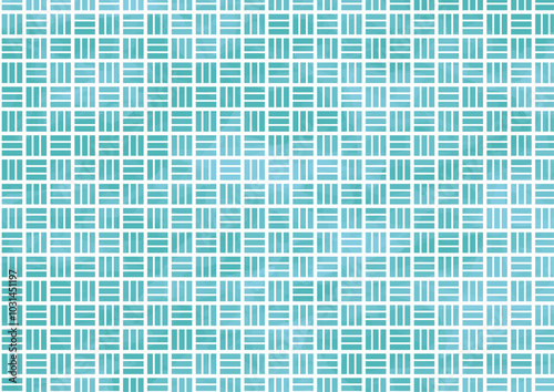 水彩風の三崩しのパターン