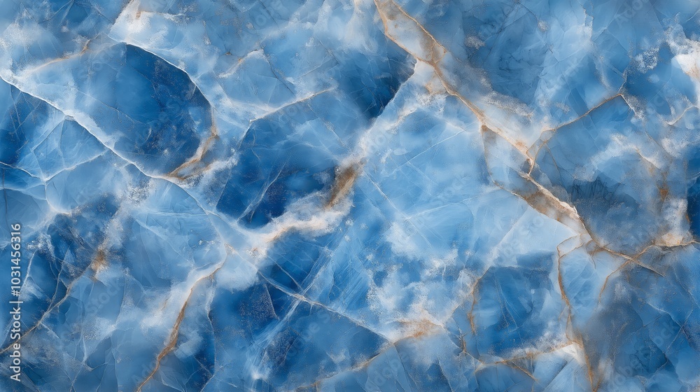 Natural blue marble texture background. Generated by AI. Natural blue marble texture background. Generated by AI.
