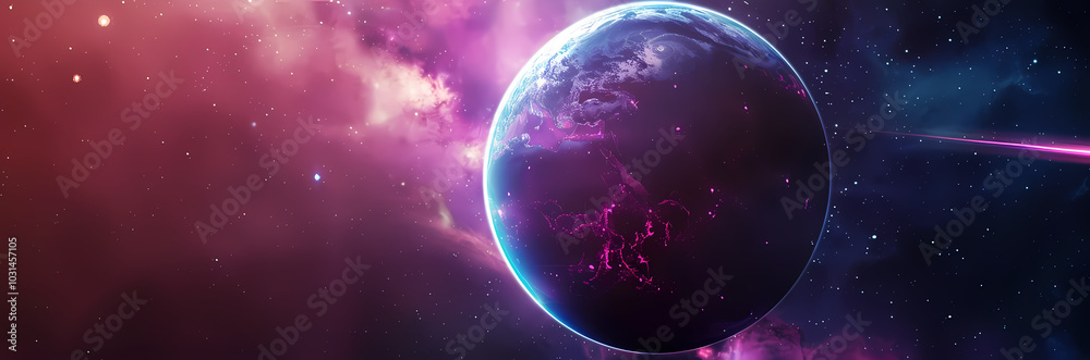 Obraz premium planet in space