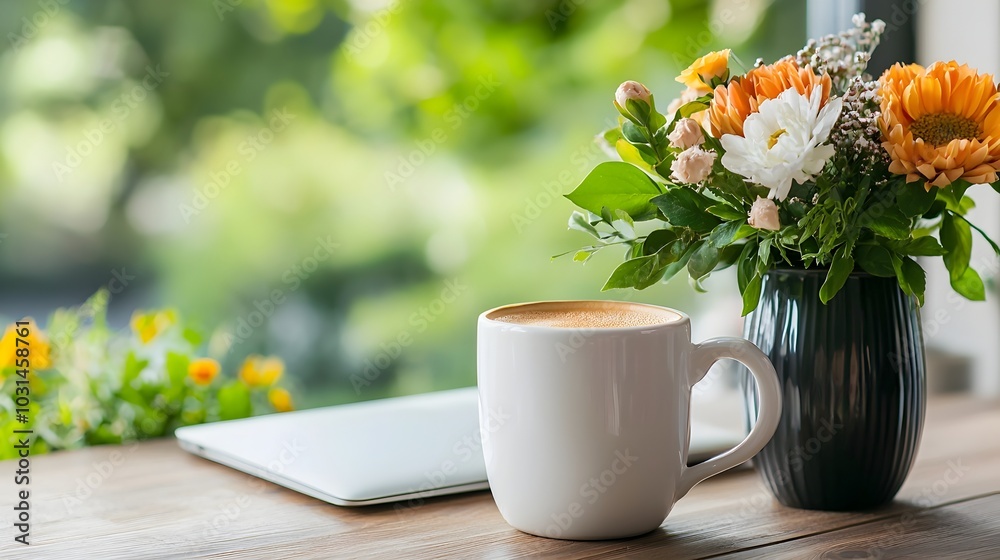 Digital Nomad Using Laptop While Sitting in Cozy Cafe Working Remotely to Embrace Flexible Lifestyle and Boost Productivity Digital Nomad Using Laptop While Sitting in Cozy Cafe Working Remotely to Embrace Flexible Lifestyle and Boost Productivity