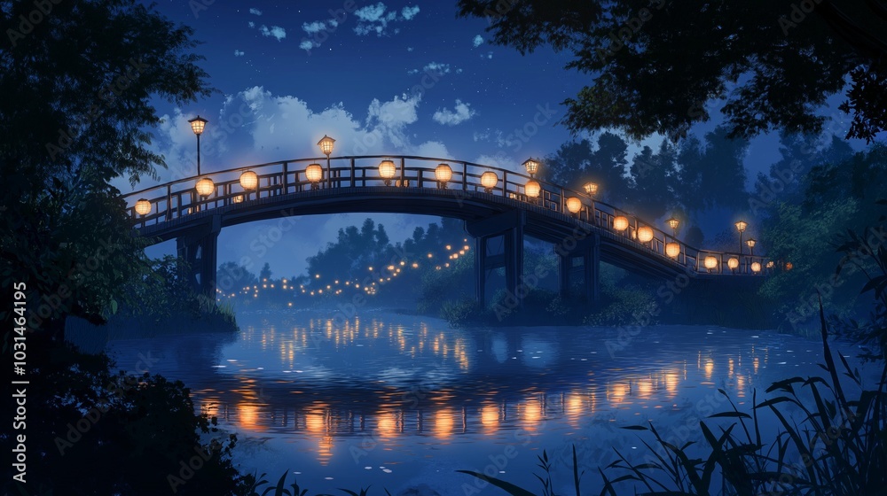 Obraz premium anime theme for background, nice for wallpaper