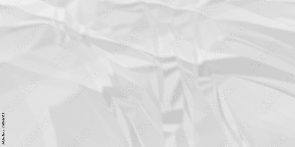 Fototapeta premium White crumpled paper background. old paper wrinkle texture pattern. cardboard wrinkled arts craft and Seamless white crumpled paper. 