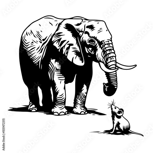 Elephant Scared Of Mouse