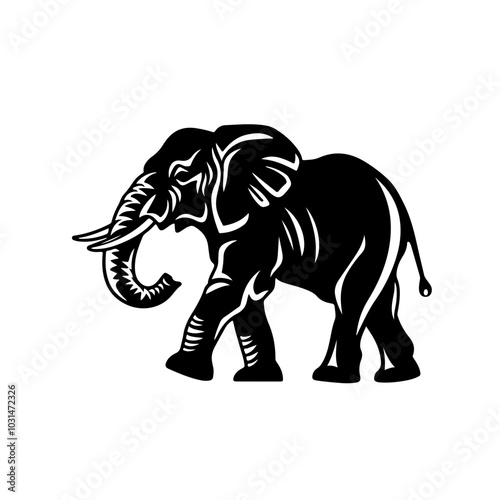 Elephant Silhouette