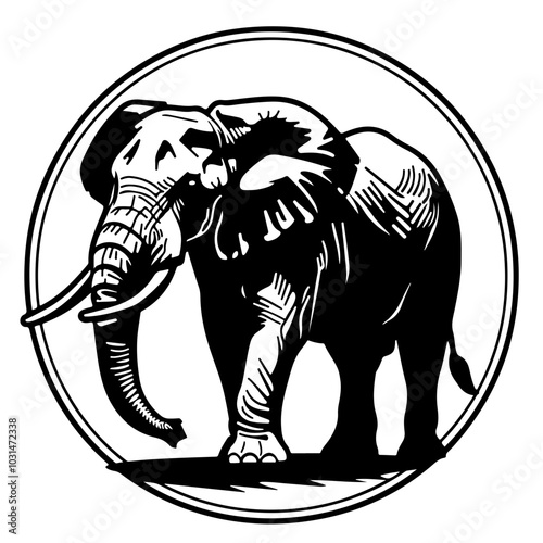 Elephant Silhouette