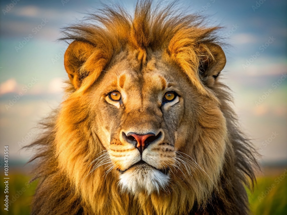Lion Silhouette in Savanna Landscape - Nature Art with Transparent Background for Wildlife and Animal Lovers Lion Silhouette in Savanna Landscape - Nature Art with Transparent Background for Wildlife and Animal Lovers