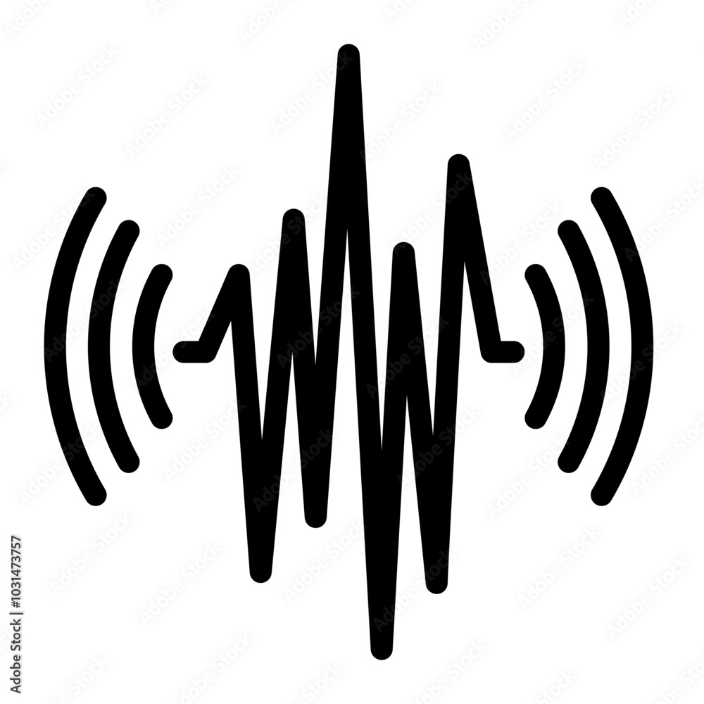 Obraz premium Pulse icon