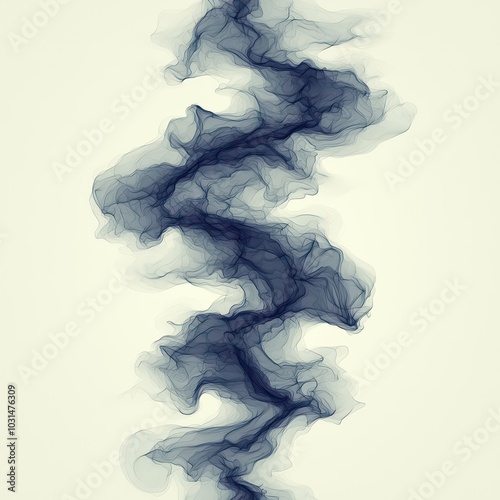 Abstract Smoke Art