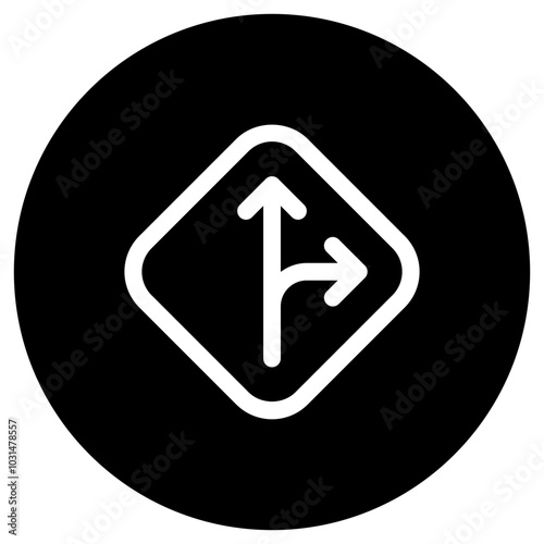 Editable road sign vector icon. Map, location, navigation. Part of a big icon set family. Perfect for web and app interfaces, presentations, infographics, etc