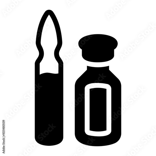 ampoule Solid icon