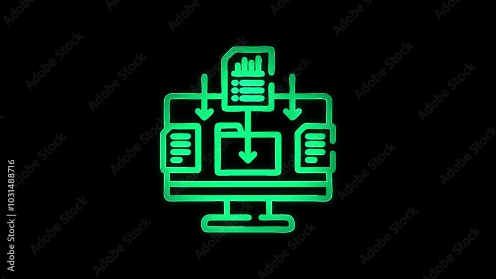 Backlog Glyph Vector Icon Design. Backlog Glyph Vector Icon Design.