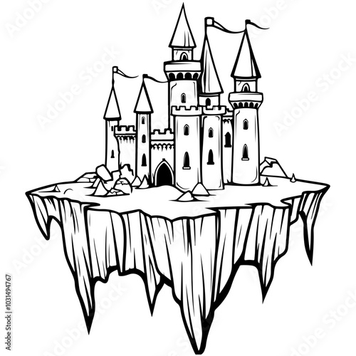 Castle On A Cliff