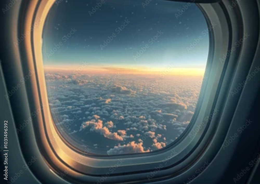 view from airplane window view from airplane window