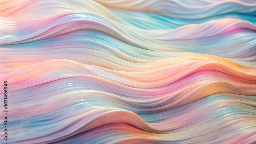Delicate abstract backdrop featuring gentle pastel waves. Delicate abstract backdrop featuring gentle pastel waves.