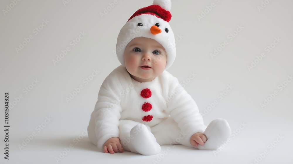 photo of lovely kid for christmas, isolated on white background photo of lovely kid for christmas, isolated on white background