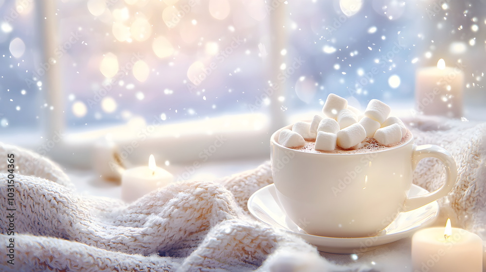 Cozy Winter Cocoa by the Window Cozy Winter Cocoa by the Window