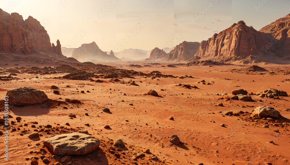 Fototapeta premium Paysage désertique à couper le souffle