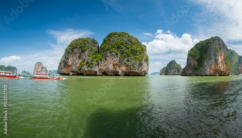 Phang Nga Bay: A Tropical Paradise of Limestone Cliffs and Emerald Waters