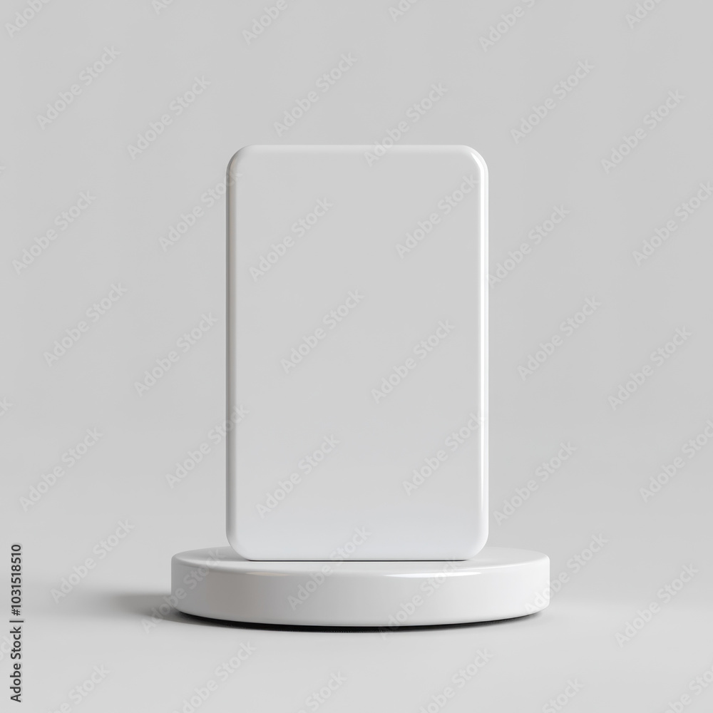 White light on white surface, casting soft shadows. White light on white surface, casting soft shadows.
