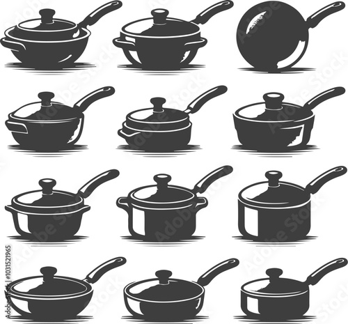 frying pan kitchen cooking