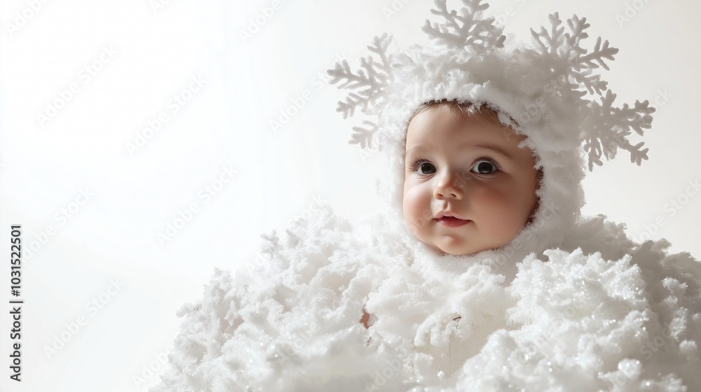 photo of lovely kid for christmas, isolated on white background photo of lovely kid for christmas, isolated on white background