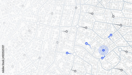 Ordering taxi online with mobile phone app nearby to your location. City map and taxi car. Internet cab car service in application. Vector illustration