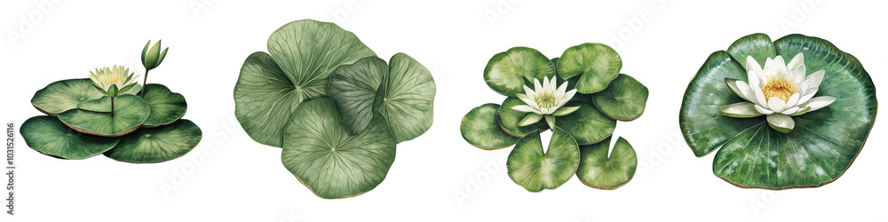 custom made wallpaper toronto digitalSerene aquatic scene featuring beautiful lotus flowers and water lily plants with floating green leaves floating on a calm pond or lake This tranquil