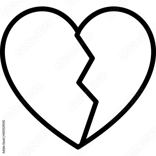 Broken Heart Icon
