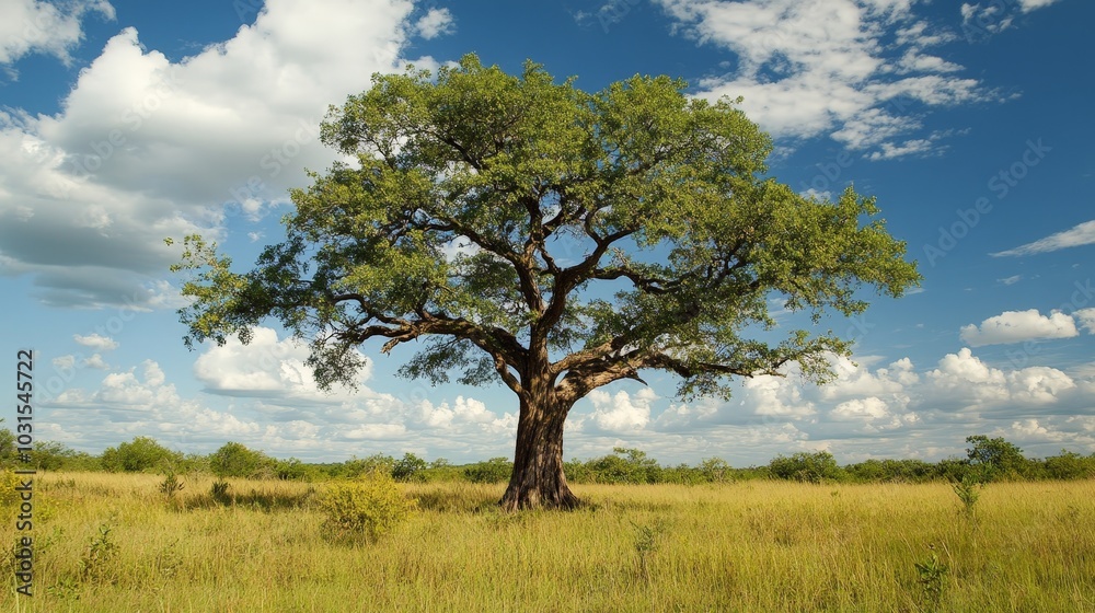 An endangered tree species growing in a protected nature reserve, its survival carefully monitored An endangered tree species growing in a protected nature reserve, its survival carefully monitored