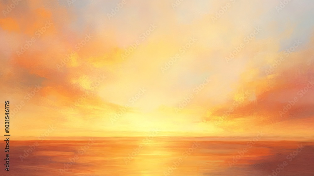2408 41.A serene sunset sky with warm hues of orange, yellow, and pink, casting soft light over a summer landscape. The sky is filled with wispy clouds, gently illuminated by the setting sun. The 2408 41.A serene sunset sky with warm hues of orange, yellow, and pink, casting soft light over a summer landscape. The sky is filled with wispy clouds, gently illuminated by the setting sun. The