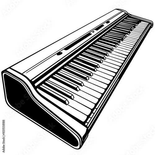 Digital Piano Keyboard