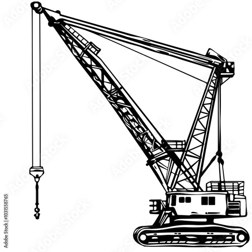 Diving Cylinder Crane