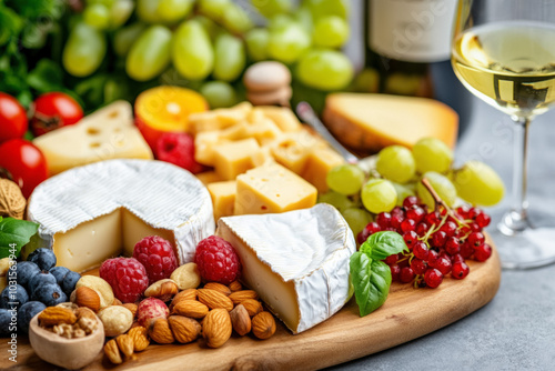 A Close-Up Shot Of A Cheese...