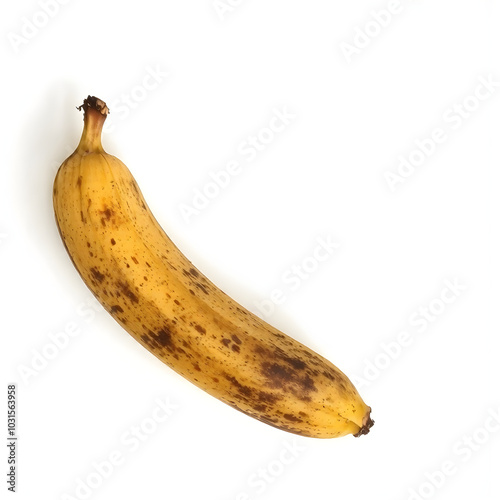 banana isolated on white