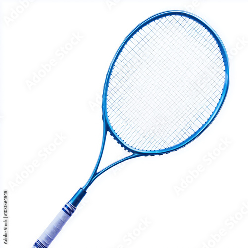 Badminton Racket Isolated