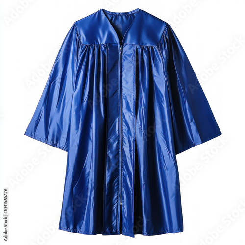 Cap And Gown Isolated