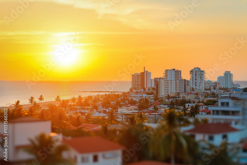 Cityscape Sunset