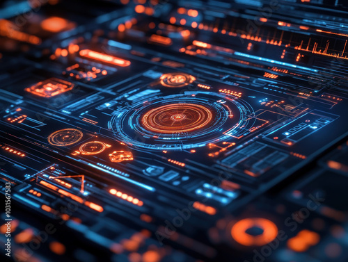 Futuristic Background Compo...