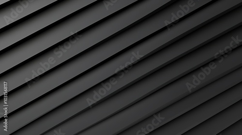 Abstract black background with diagonal lines creating a modern and sleek look, perfect for design projects and creative applications.