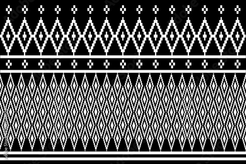Geometric,seamless pattern, Navajo, traditional ethnic, fabric pattern for textiles, rugs, wallpaper, clothing, sarong, batik, wrapping, embroidery, print, background, cover, illustration, vector. 